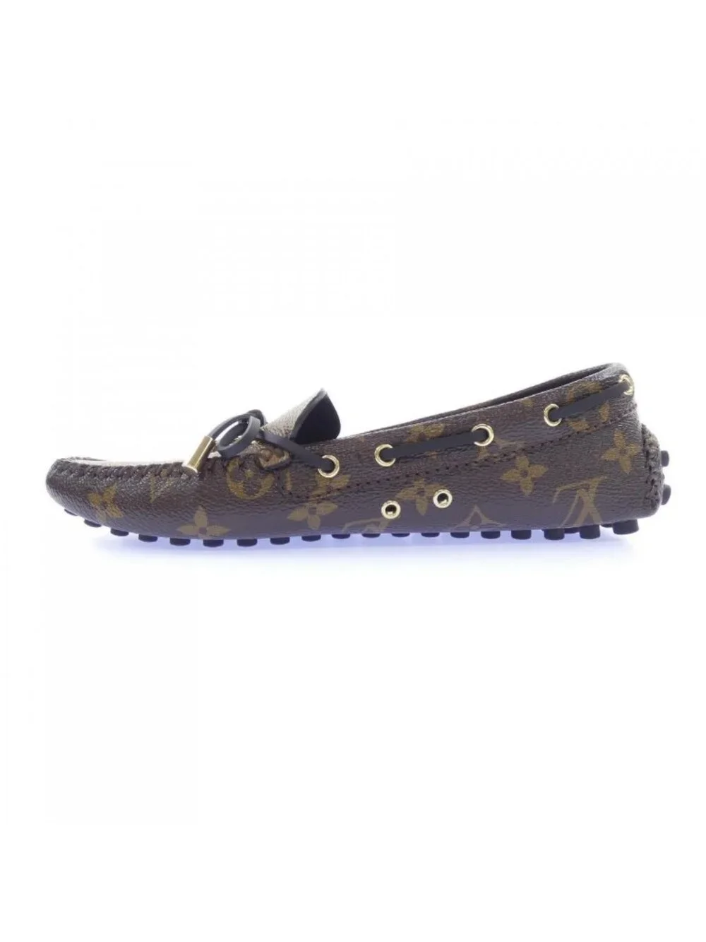 Louis Vuitton Monogram Reverse Gloria Line Loafers Shoes